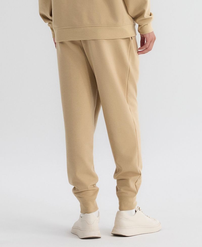 Men's Khaki New York Mets Clutch Fleece Tri-Blend Joggers