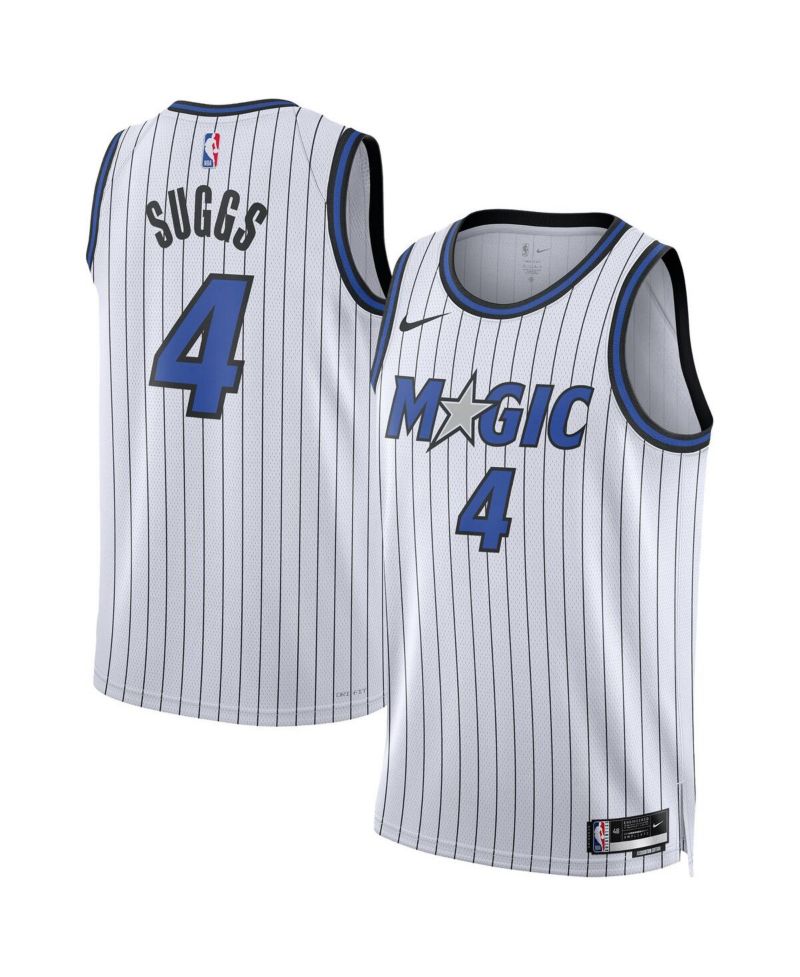 Men's and Women's Jalen Suggs White Orlando Magic Swingman Player Jersey - Association Edition