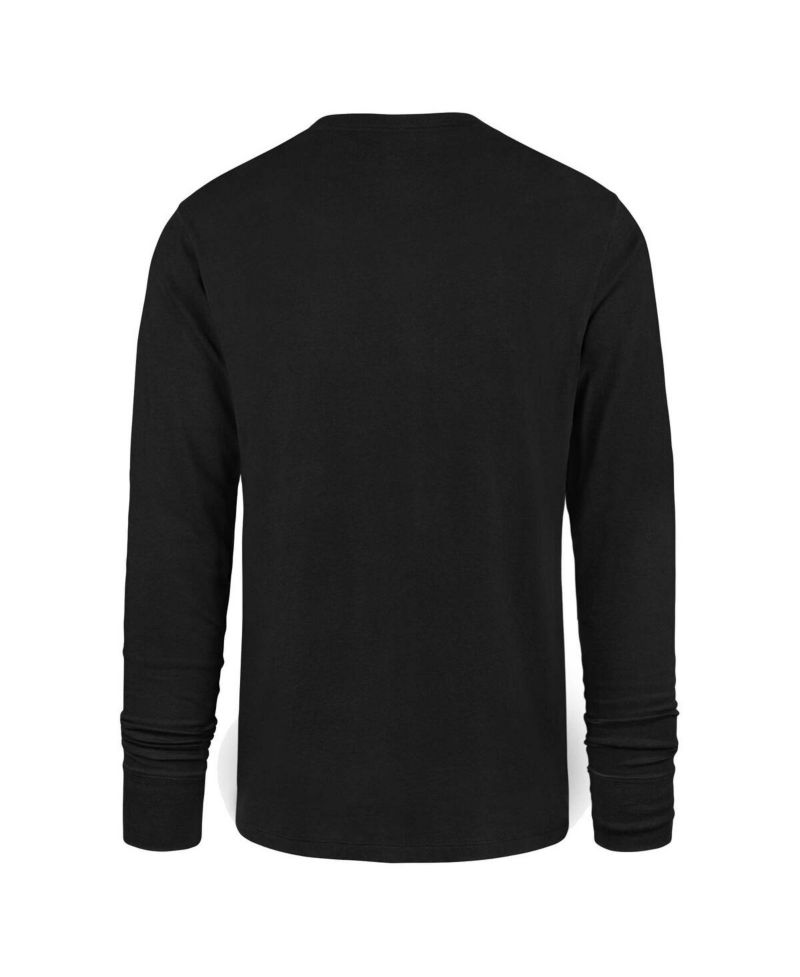 Men's Black Distressed Jacksonville Jaguars Premier Franklin Long Sleeve T-shirt