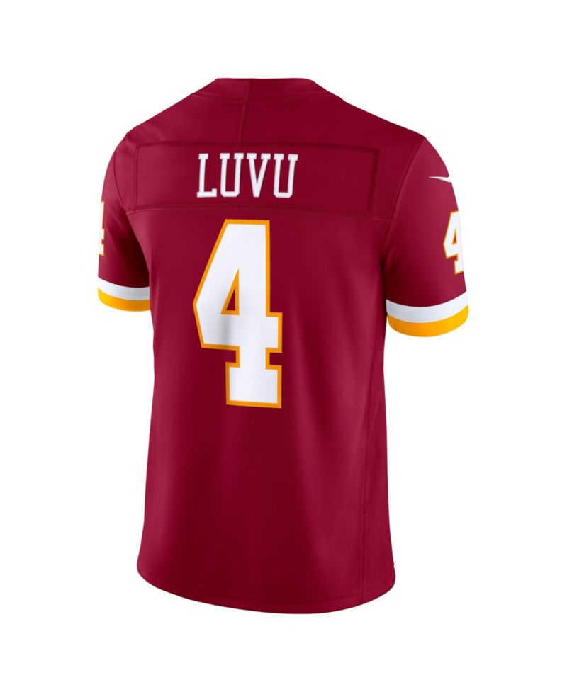 Men's Frankie Luvu Burgundy Washington Commanders Vapor F.U.S.E. Stitched Limited Jersey