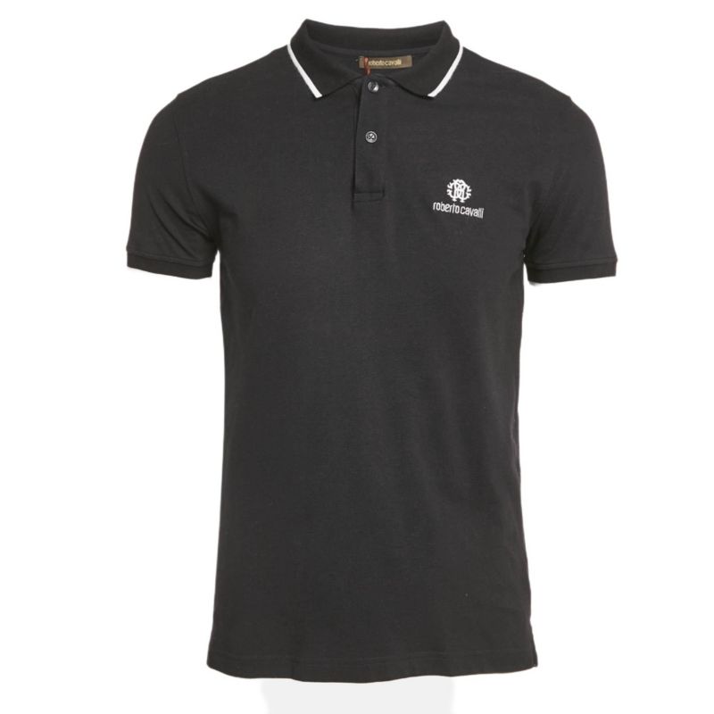Men's Logo Embroidered Pique Polo T-Shirt