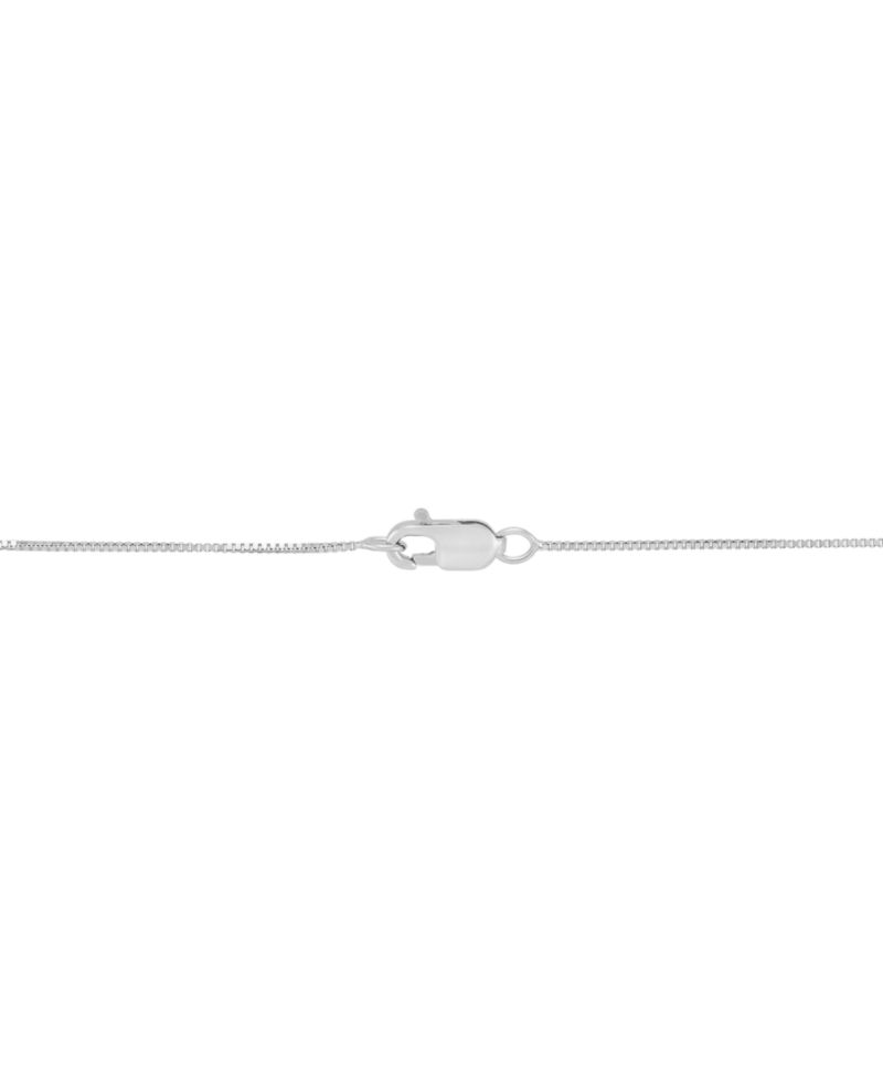 Cultured Freshwater Pearl (11mm) & Lab Grown Diamond (5/8 ct. t.w.) Love Knot 18" Pendant Necklace in 14k White Gold