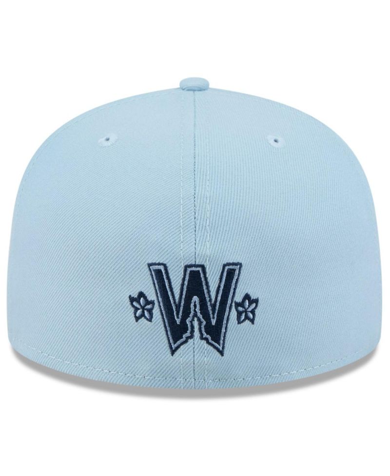 Men's Light Blue Washington Nationals 2025 City Connect Fan Pack 59FIFTY Fitted Hat