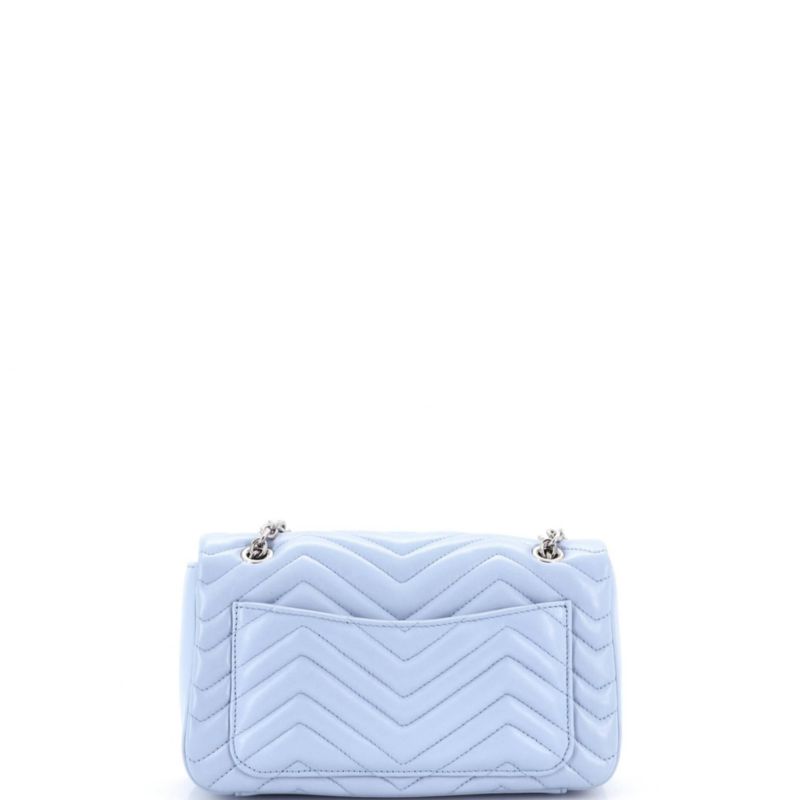 Medium GG Marmont Flap Bag Matelasse Leather
