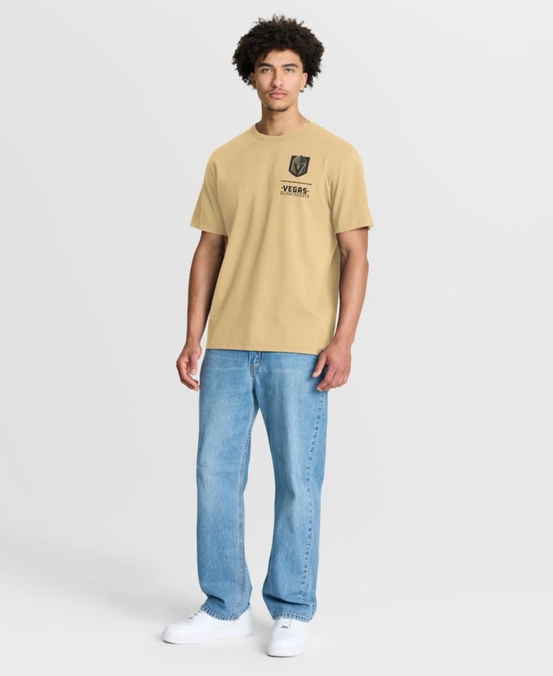 Men's Gold Vegas Golden Knights Crash The Net Legacy T-Shirt