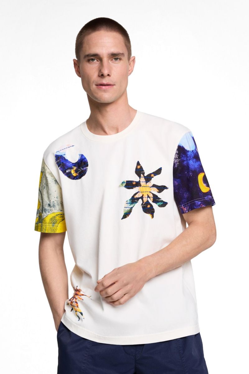 Men's Cosmos print T-shirt