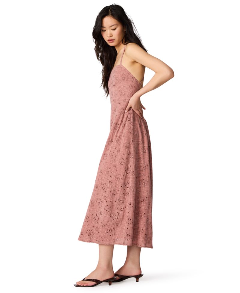 Women's Riyan Sleeveless Eyelet Midi Dress