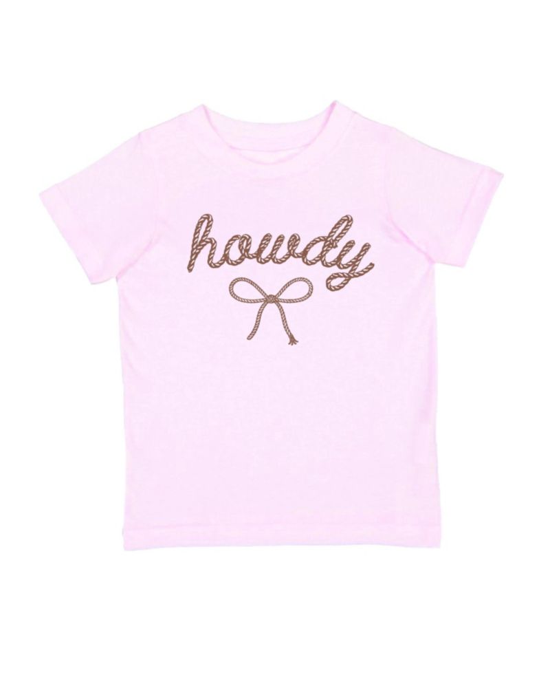 Big Girls (10- 12) Howdy Darling Western Short Sleeve T-Shirt