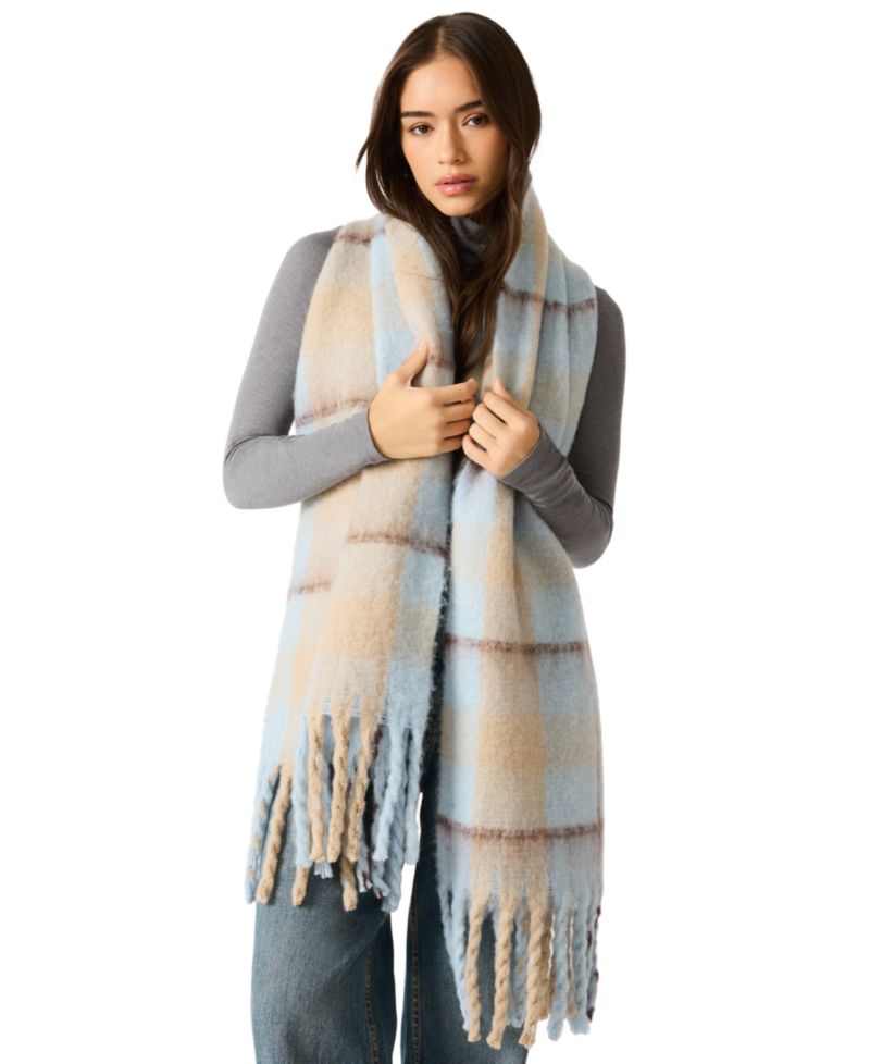Candy-Striped Lofty Scarf