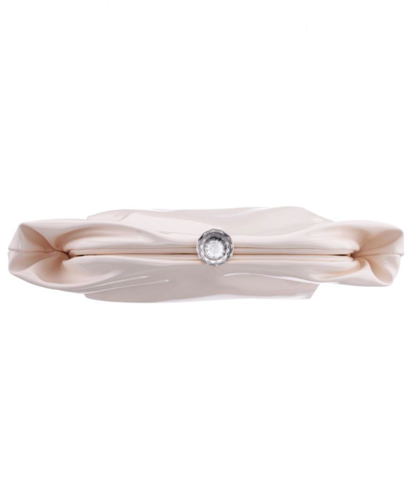 Lyric Soft Metallic Small Clutch Handbag