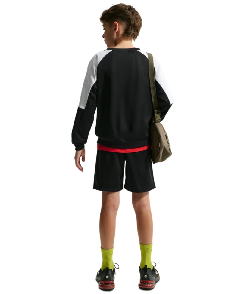 Boys' 8-20 Sportswear Crewneck Sweatshirt & Shorts, 2-Piece Set