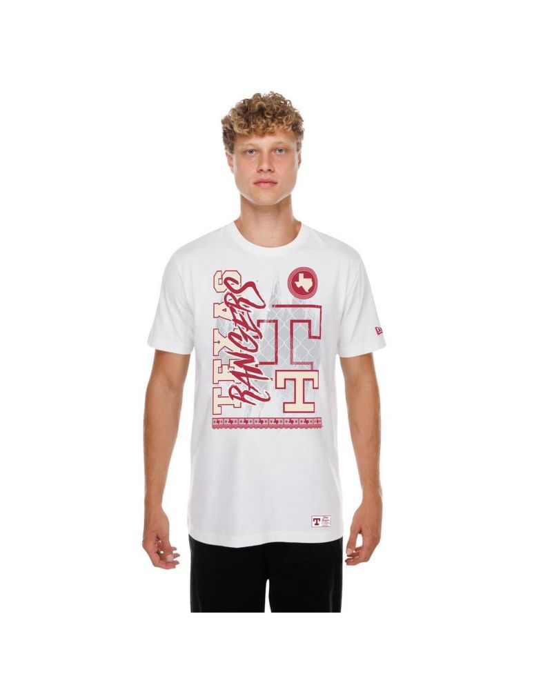 Men's White Texas Rangers 2026 City Connect Photo Real T-Shirt