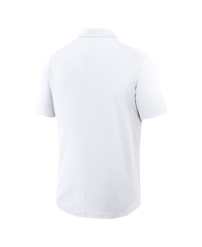 Men's White Georgia Bulldogs Whiteout Victory Dri-FIT Polo