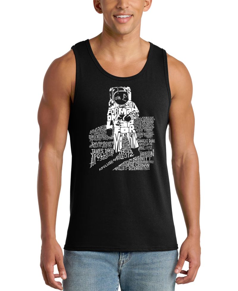 Men's Astronaut Graphic Tank Top
