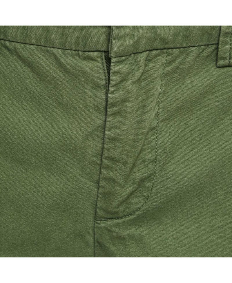 Women's Cotton Side Band Trousers