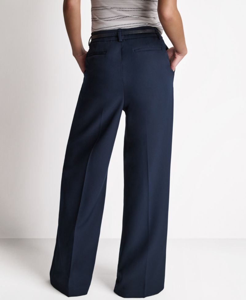 Women's Wide-Leg High-Rise Pants