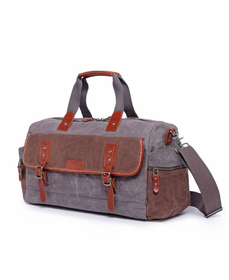 Stone Creek Waxed Canvas Duffel Bag