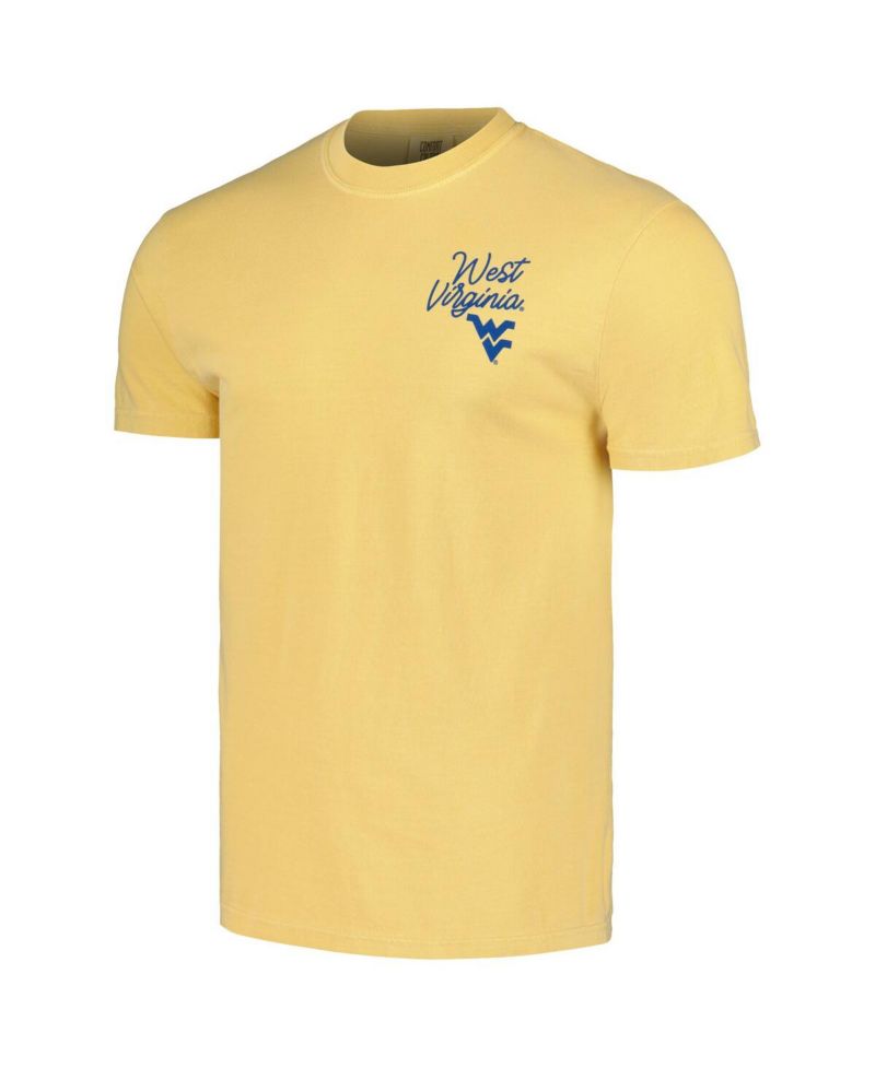 Men's and Women's Gold West Virginia Mountaineers Hyper Local Country Roads T-Shirt