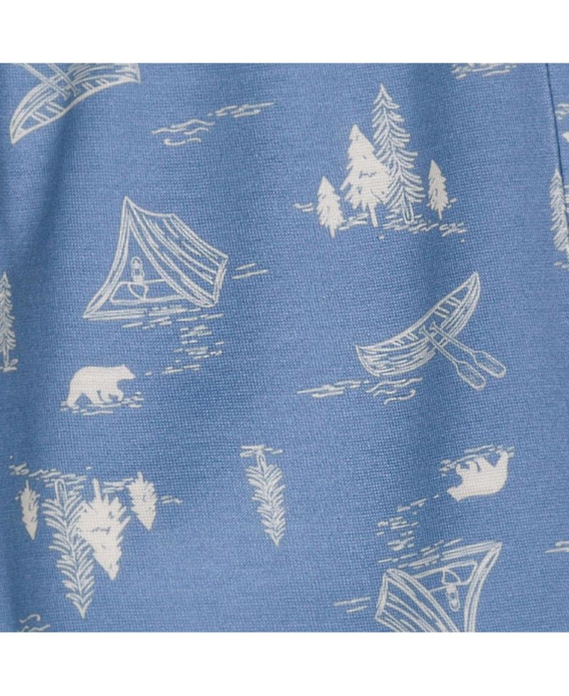 Baby Boys 2-Piece Button Up Pajama Set