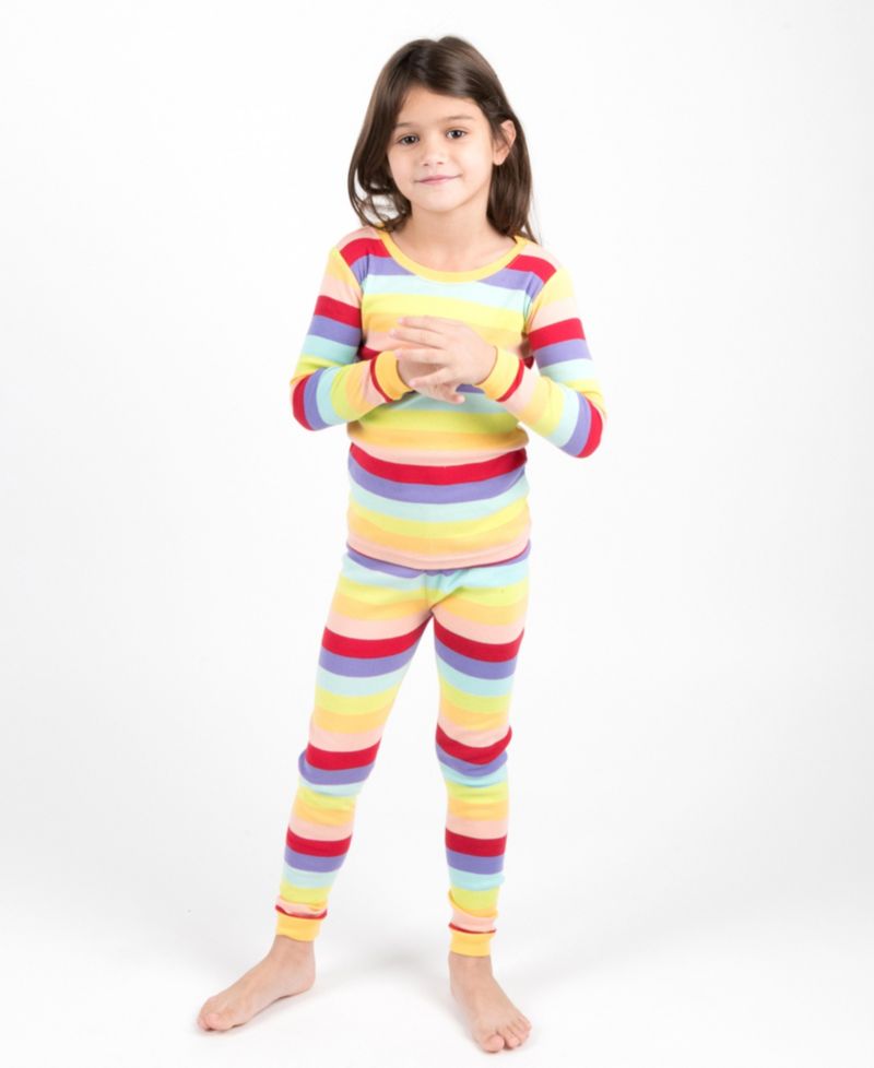 Baby Matching Family Two Piece Cotton Long Sleeve Striped Pajamas 03M-24M