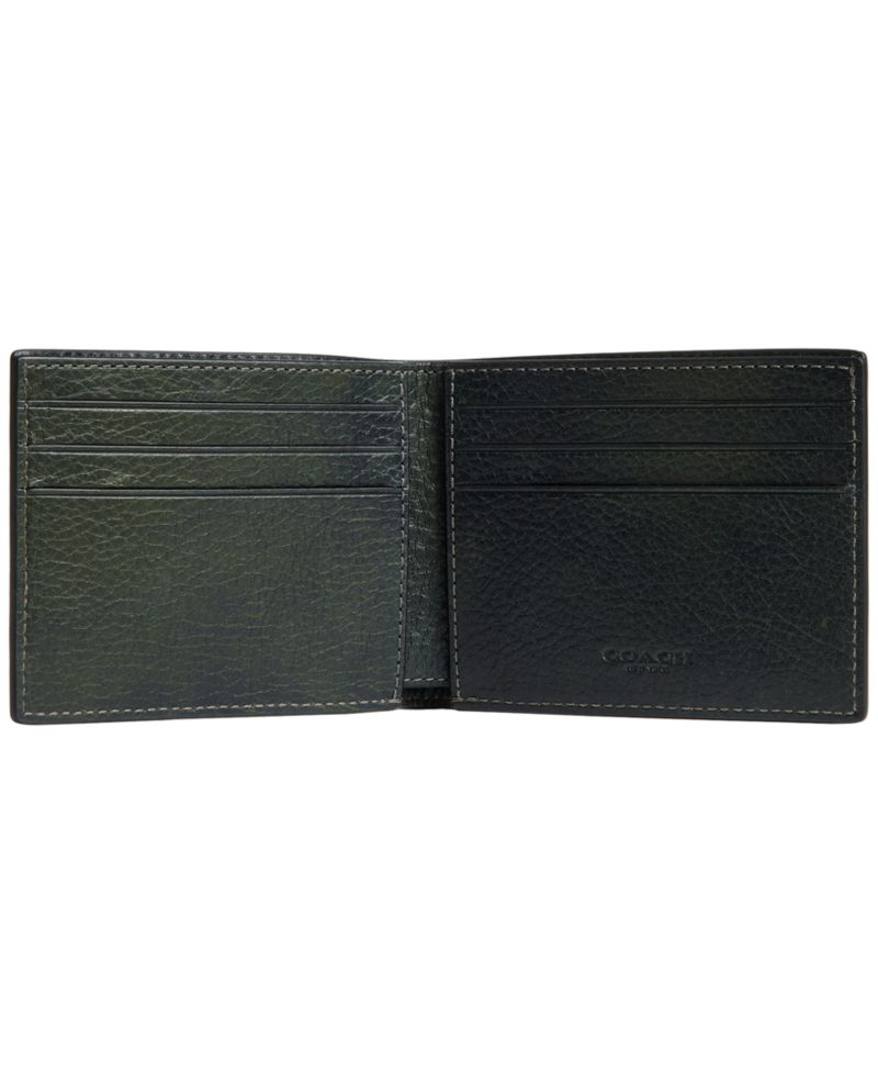 Slim Billfold Two Tone Wallet
