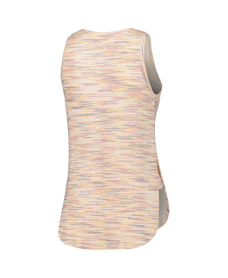 Women's White Brooklyn Nets Sunray Tank Top