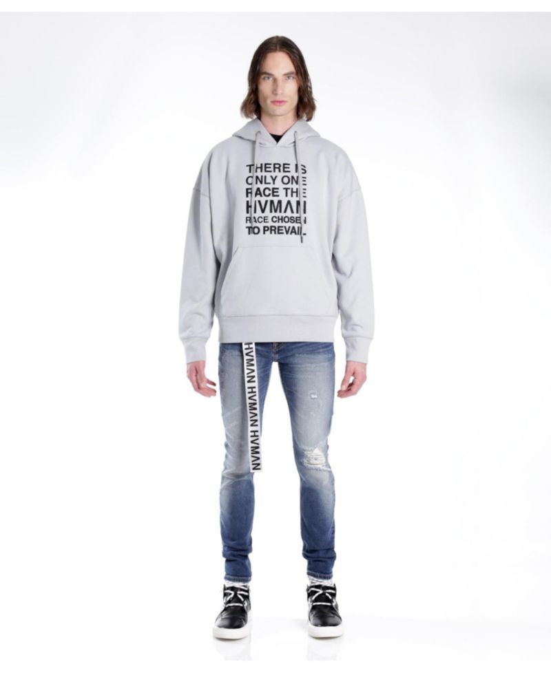 Strat Super Skinny Fit Jeans with Belt Baltic
