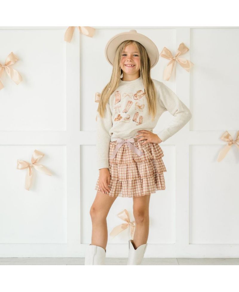 Toddler Girls 2T - 4T Cowgirl Cutie Western Sweatshirt