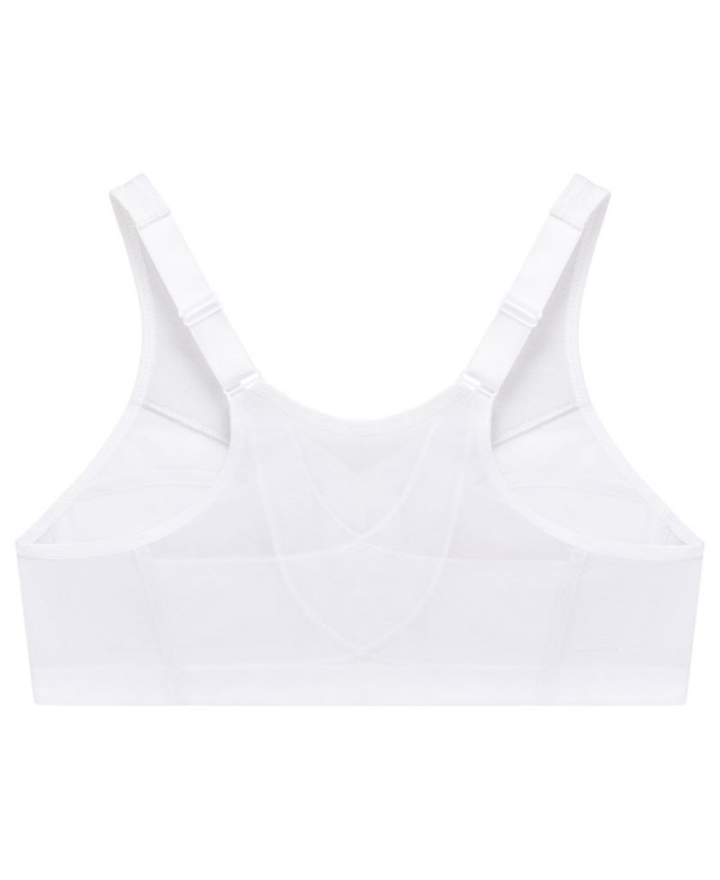 Women's Full Figure Plus Size MagicLift Front Close Posture Back Support Bra 1265