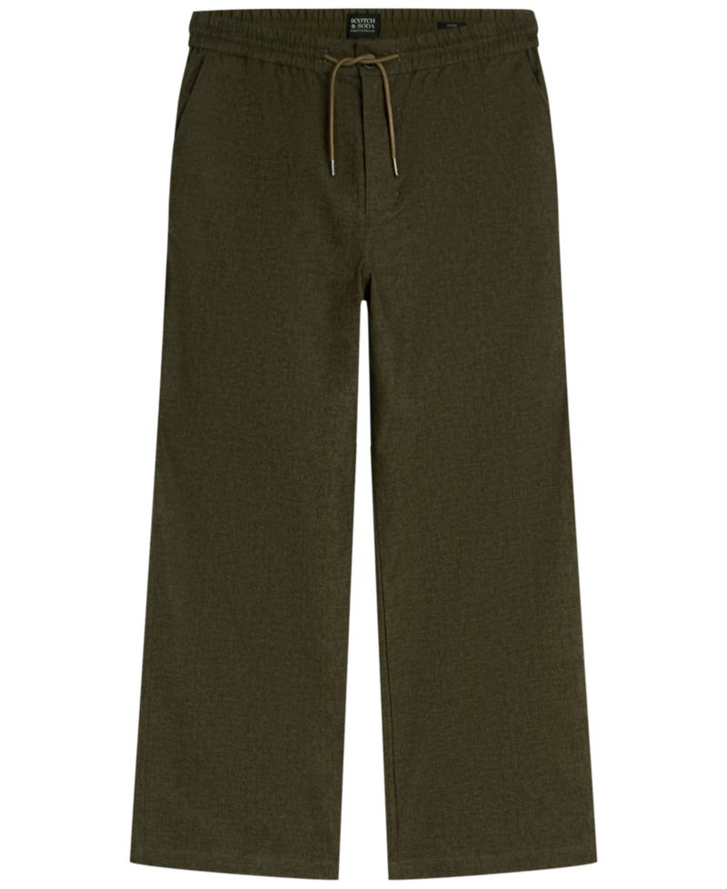 Men's Otis Melange Relaxed-Fit Pants
