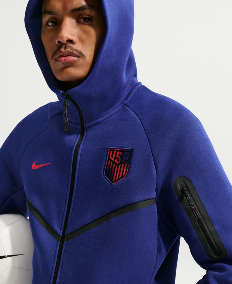 USA Soccer Tech Fleece Full-Zip Hoodie