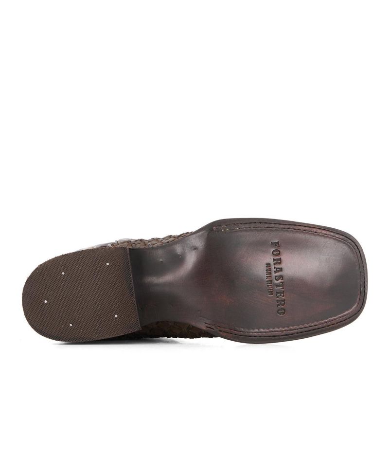 Men's Real Leather Cowboy Boots