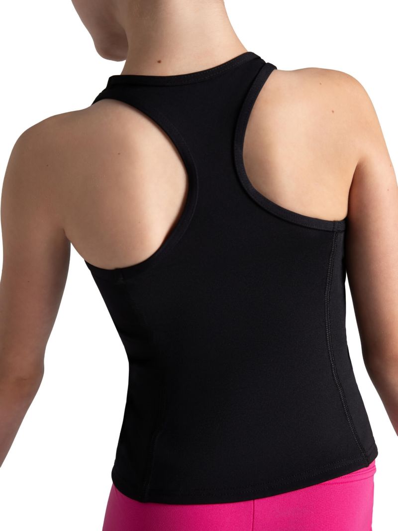 Girls Team Basics Tank Top with Racerback