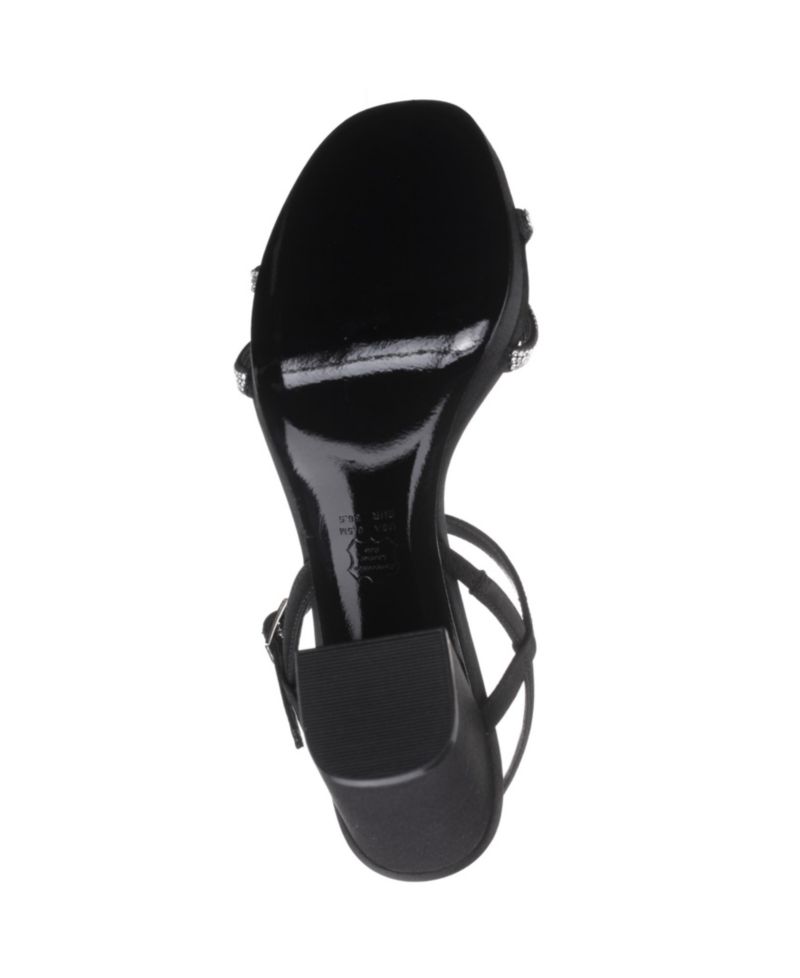 Women's Steven Rhinestones Block Heel Platform Sandals
