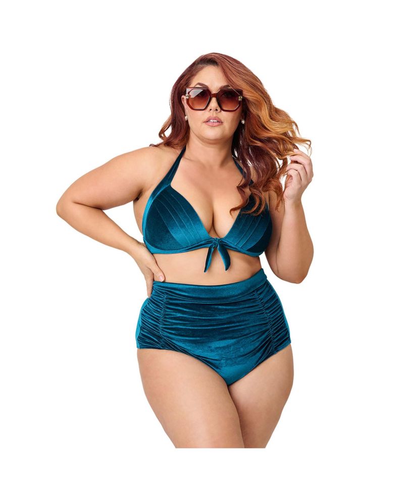 Plus Size Monroe High Waist Bikini Bottom