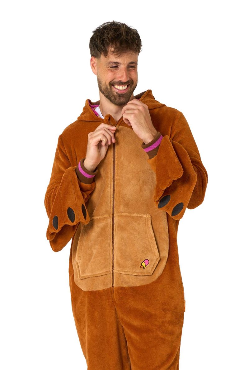 Men's Shark Costume Outfit - Animal Body Suit for Adults