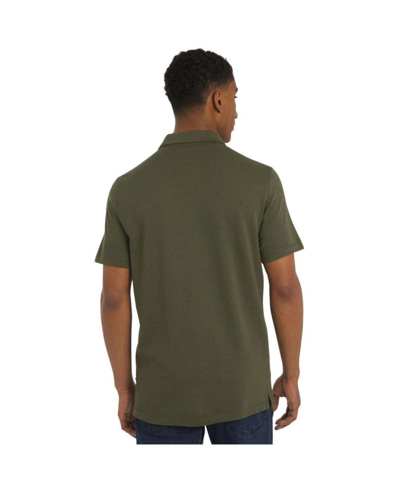 Men's East End Cotton Jacquard Polo