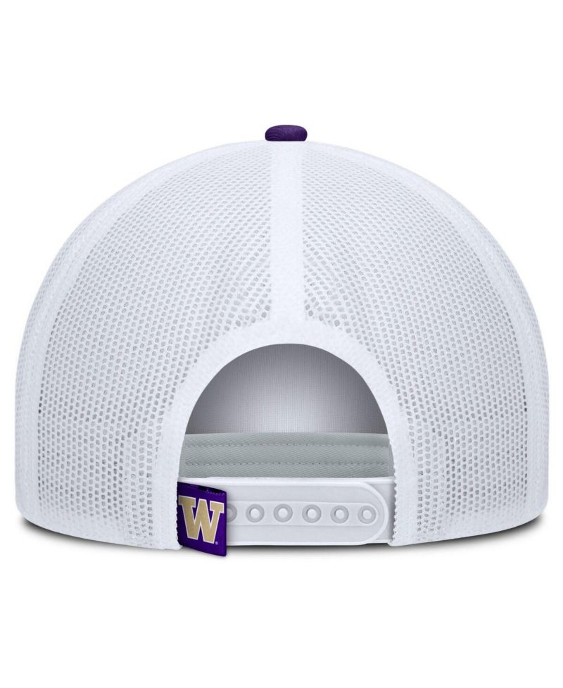 Men's Purple Washington Huskies Dutch Foam Front Adjustable Trucker Hat