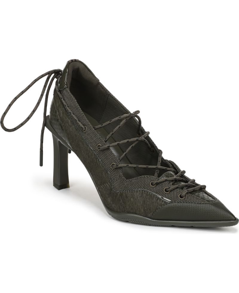 x June Ambrose Women's Zyra Lace-Up Sneaker Pumps