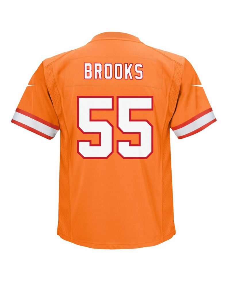 Little Boys and Girls Derrick Brooks Orange Tampa Bay Buccaneers Retired Player Game Jersey