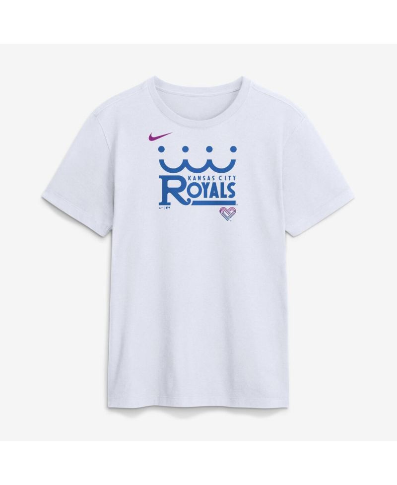 Men's White Kansas City Royals 2026 City Connect Wordmark T-Shirt