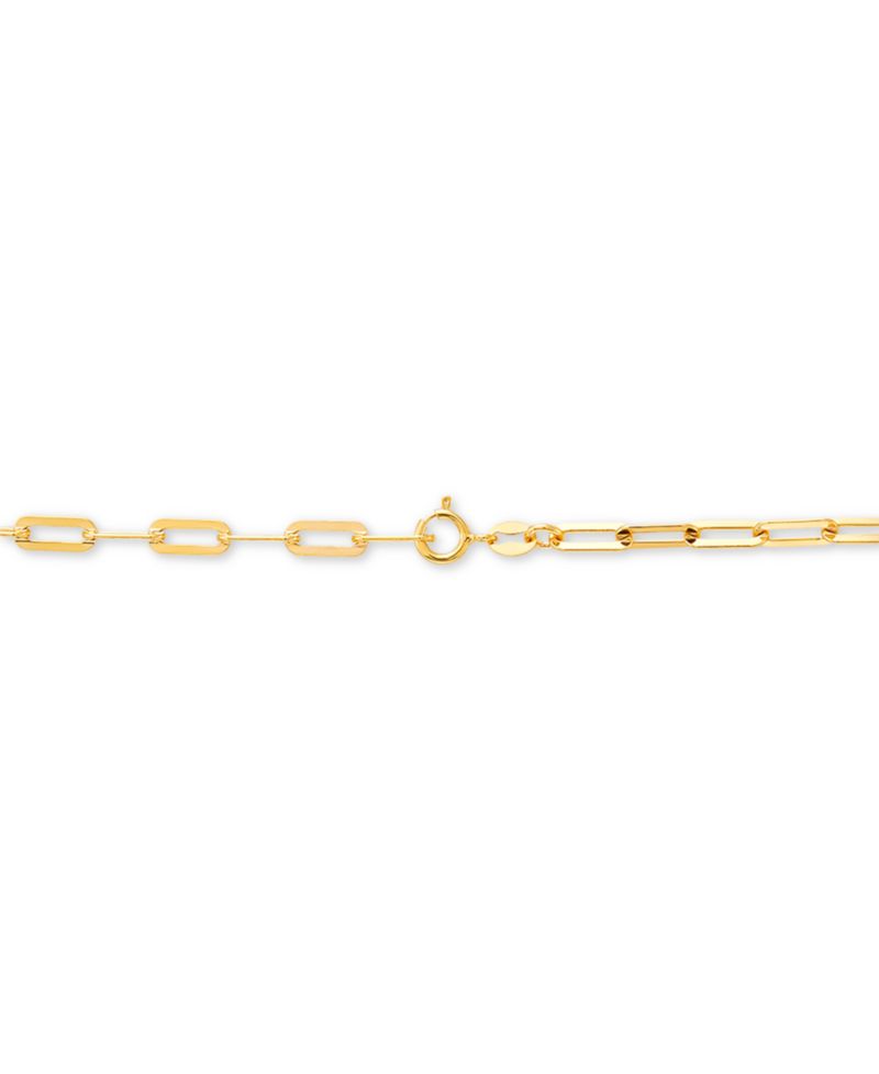 Giani Bernini Paperclip Link 18" Chain Necklace in 18k Gold-Plated Sterling Silver or Sterling Silver