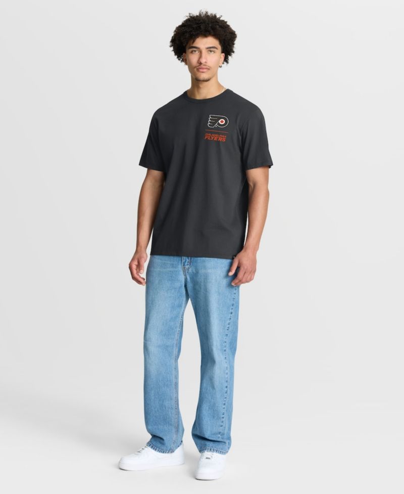 Men's Black Philadelphia Flyers Crash The Net Legacy T-Shirt