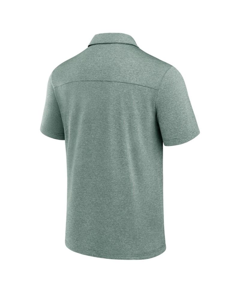 Men's Green Miami Hurricanes Performance Polo Shirt