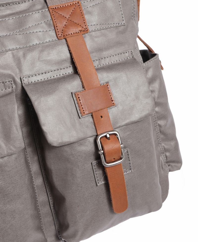 Urban Light Coated Canvas Tote Bag
