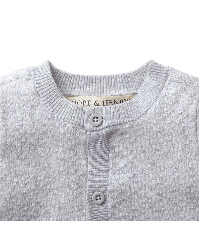 Baby Girls Hope and Henry Jacquard Sweater Romper