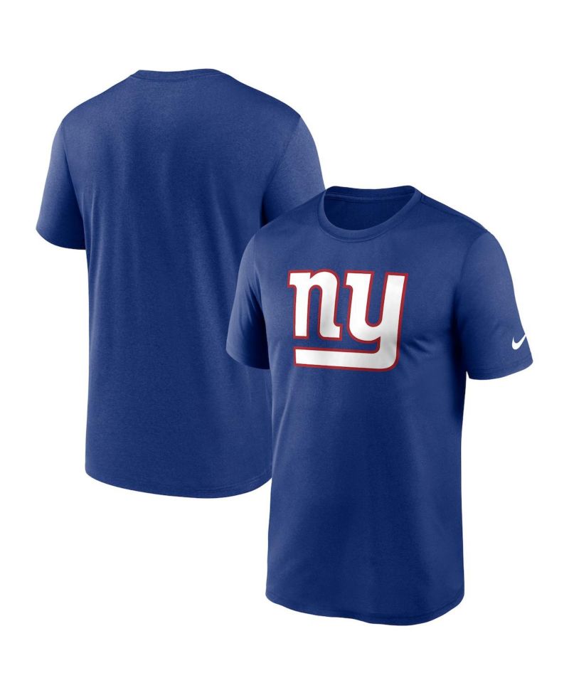 Men's Royal New York Giants Legend Logo Performance T-shirt