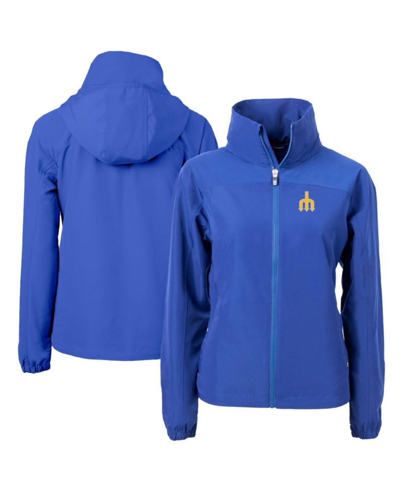 Women's Royal Seattle Mariners Charter Eco Full-Zip Jacket
