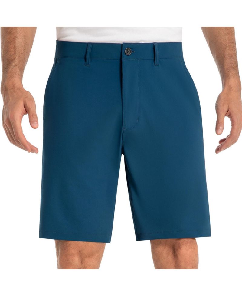 Mens Golf Dress Shorts 8.5” Inseam Casual Chino Shorts Flex Waist