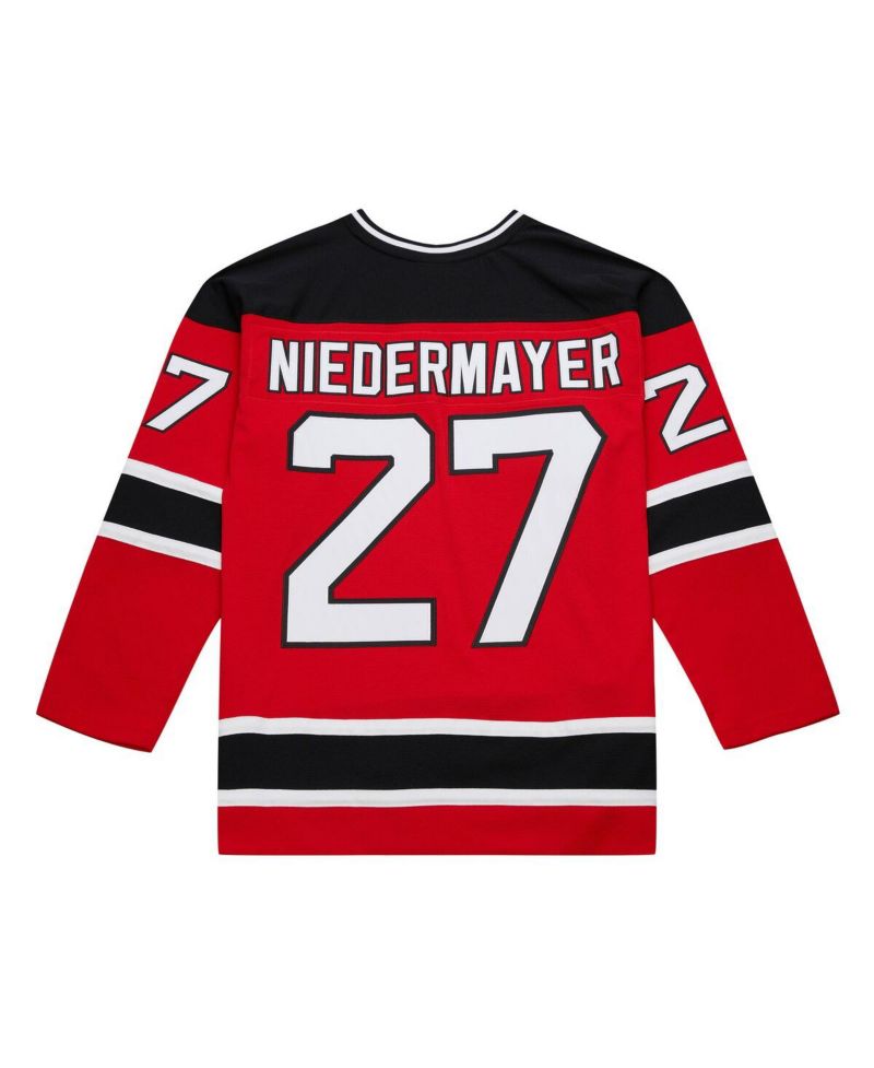 Men's Scott Niedermayer Red New Jersey Devils Big & Tall 1999/00 Blue Line 2.0 Jersey